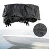 Heavy Duty Boat Cover Waterproof Black For 16-18Ft Fishing Ski Bass Shelter