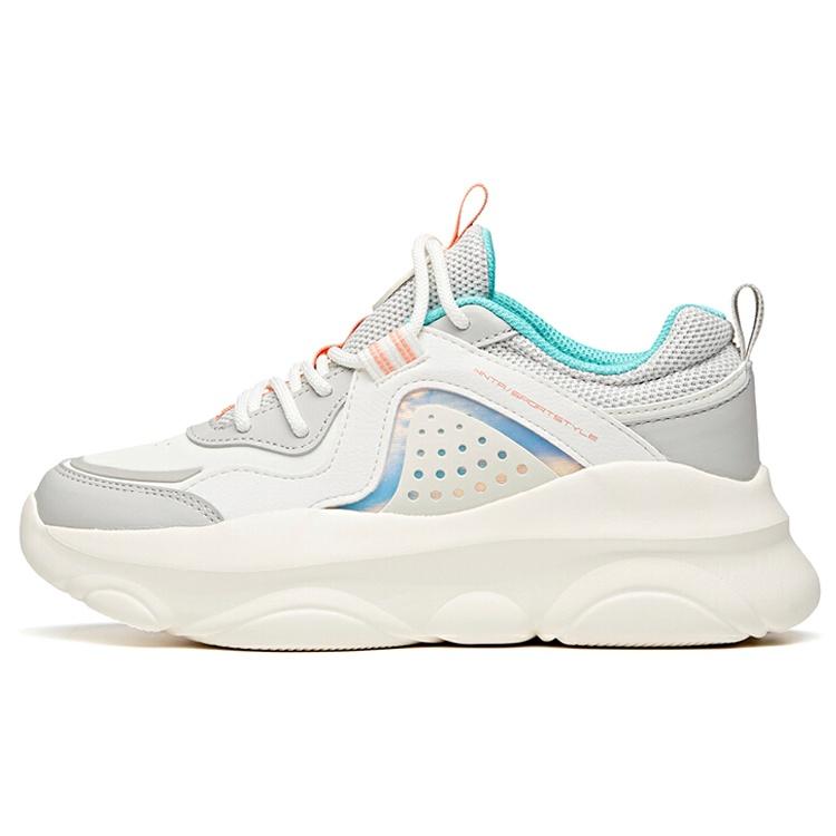 (WMNS) ANTA Life Series Sneakers Grey White Women s 122018886-1 EU 38.5
