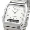 Casio AQ-230A-7D/AQ230A-7D Ana-Digi kovový pásek stříbrný stříbrný ciferník Unisex hodinky náramkové hodinky