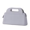 Silicone Handbag Women'S Cosmetic Bag Silicone Zipper Cosmetic Bag Travel Women'S Makeup Brush Holder Organizer Cosmetic Bag