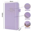 Pocket Weekly Planner 2026 Imitation Leather Cover Portable English Notebook for Gift Planning Efficiency Schedule in Stock