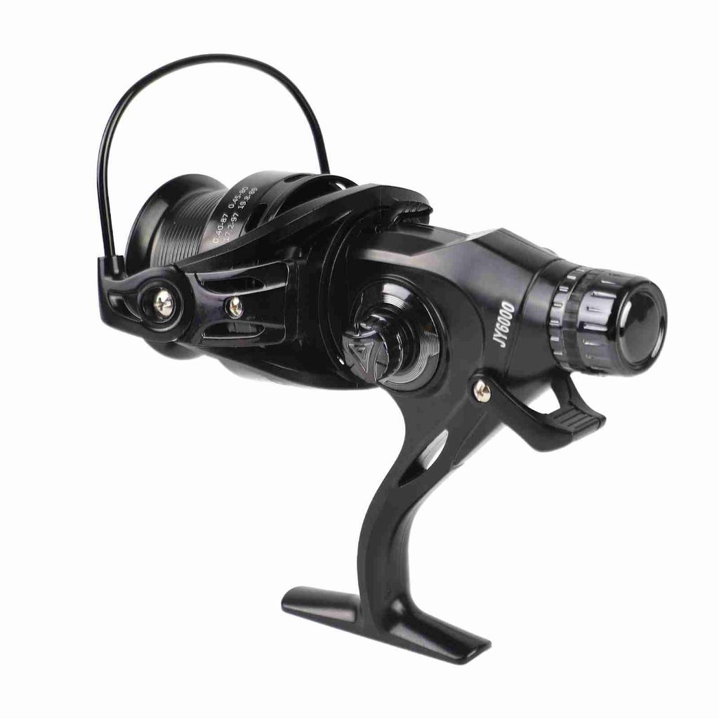 9+1BB Speed Ratio Fishing Reel with Dual Brake System Smooth Reel with Dual Spool Interchangeable Handle Fishing Tackle