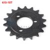 Motorcycle 410 Chain Plate 18T 22T Sprocket 18/22 Tooth Transmission Gear Fit For Electric Scooter Bicycle Bike Accessories
