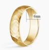 Black Stainless Steel Couple Ring Fashion Hammered Multi-faceted Titanium Rings for Men Women Wedding Engagement Jewelry