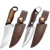 Forged Kitchen Knife Full Tang Chef Meat Cleaver Boning Knife Barbecue Steak Knife Utility Knife Tools with Wood Handle
