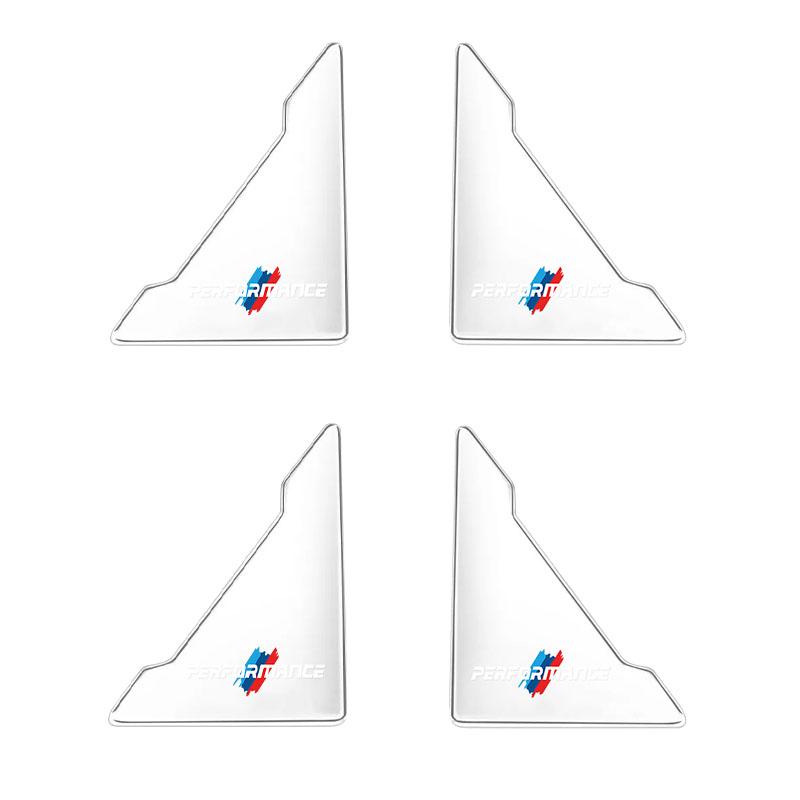 4Pcs Car Door Corner Cover Anti-Scratch Protection Sticker For BMW Performance F25 F26 F15 F16 E90 E91 E92 E60 E84 G22 G32 F13 WS4