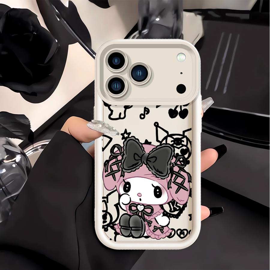 Phone Cover Case for Apple iPhone 17 Pro Max 14 Plus 12 Air XS 16 15 11 16e XR 13 Mini Sanrio Cool Kuromi