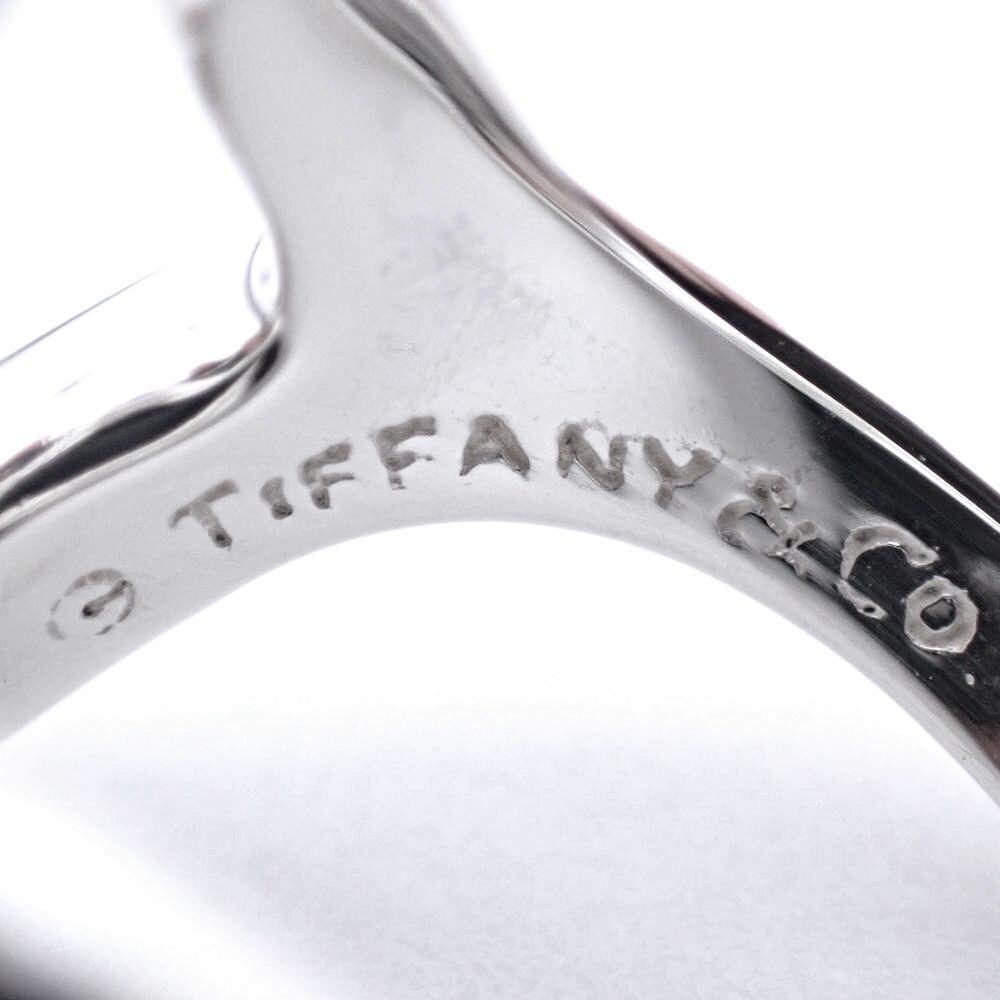 [Used] TIFFANY 925 Open Heart Ring / Size 8 / g539-22
