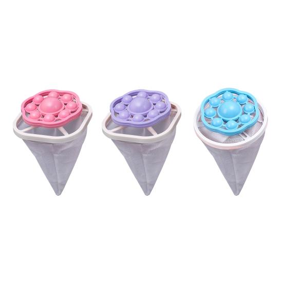 6Pcs Floating Hair Filter Washing Machine Reusable Lint Trap Hair Catcher Hair Remover Laundry Tool for Washing Machine