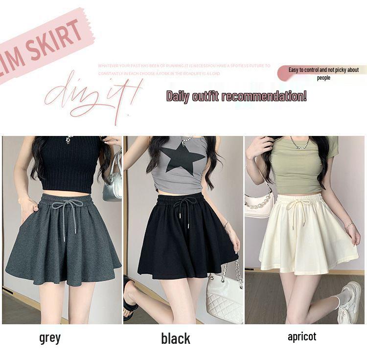 Women's Petite Ballet-Style Puffy Shorts - Summer 2026 Elastic-Waist Sports Pants