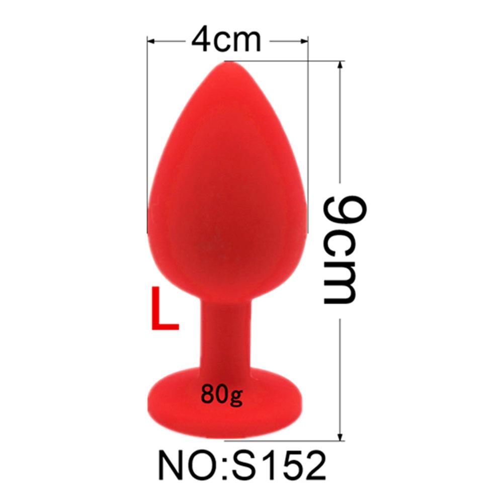 Silicone Plug: Tail-Free, No Gasket, Available Without Diamonds (Purchasable Separately)