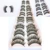 Luxurious 10 Pair False Eyelashes For Natural And Beautiful Eye Makeup