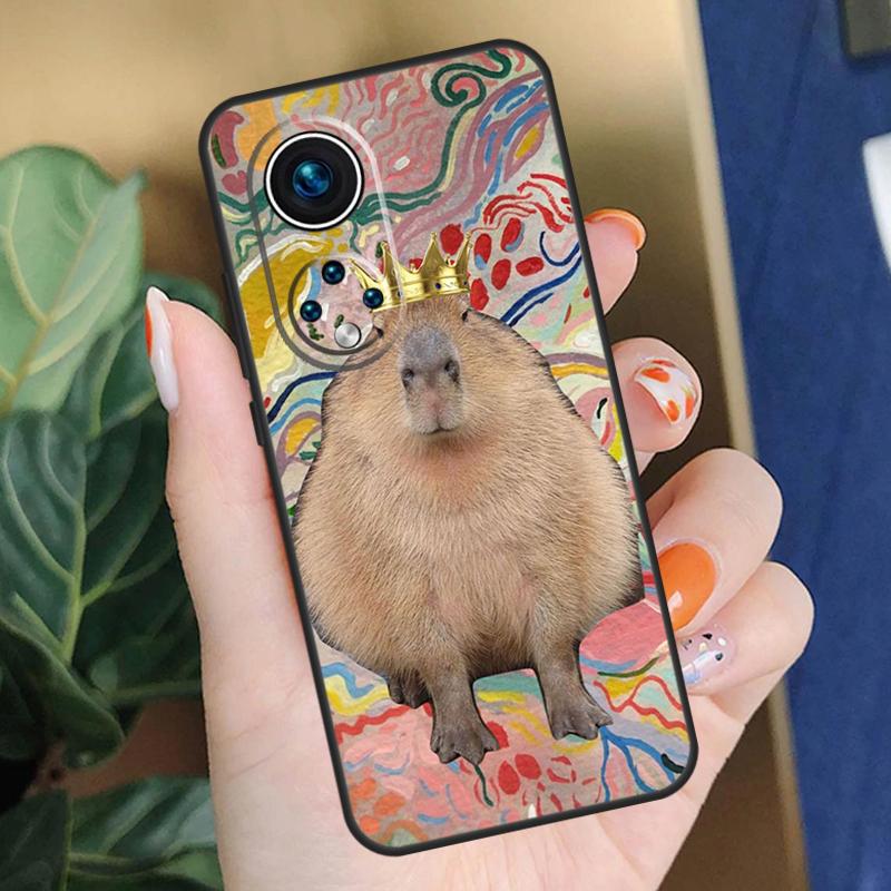 

capybara cute Case For Honor 200 Pro X9b X9a X8b X8a X8 X9 X9c 50 70 90 Lite Honor Magic 5 6 7 Pro Cover Honor 70 Lite
