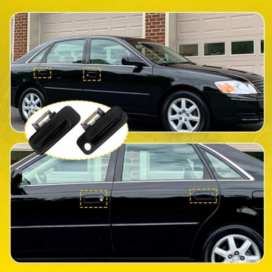 4Pcs Exterior Outside Door Handle Set For 2000-2004 Toyota Avalon 69220-AC030 EK