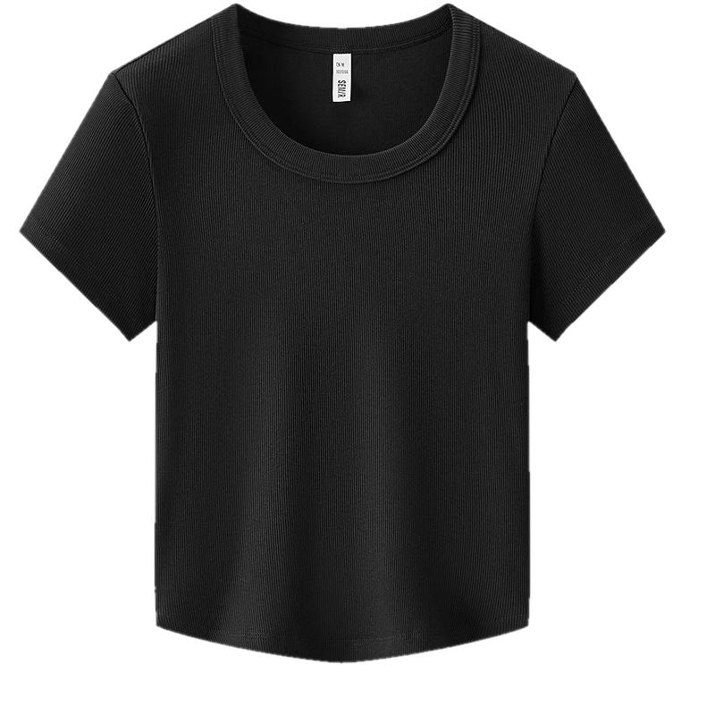 Semir Women's Slim Fit Cooling Cropped T-shirt