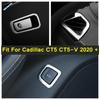 Car Rear Tail Trunk Door Open Button Sequ Glove Box Handle  Cover Trim Accessories For Cadillac CT5 CT5-V  - 2024