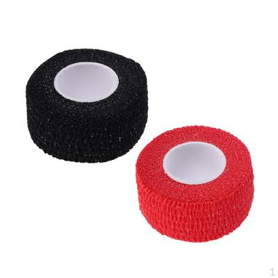 2 Pieces 5m X 2.4cm Anti-skid Adhesive Golf Golfer Finger Wrap Grip Hand Compression Tape