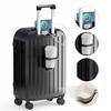 20 Inch Suitcase Hard Shell Scratch-resistant Surface with USB Interface Cup Holder