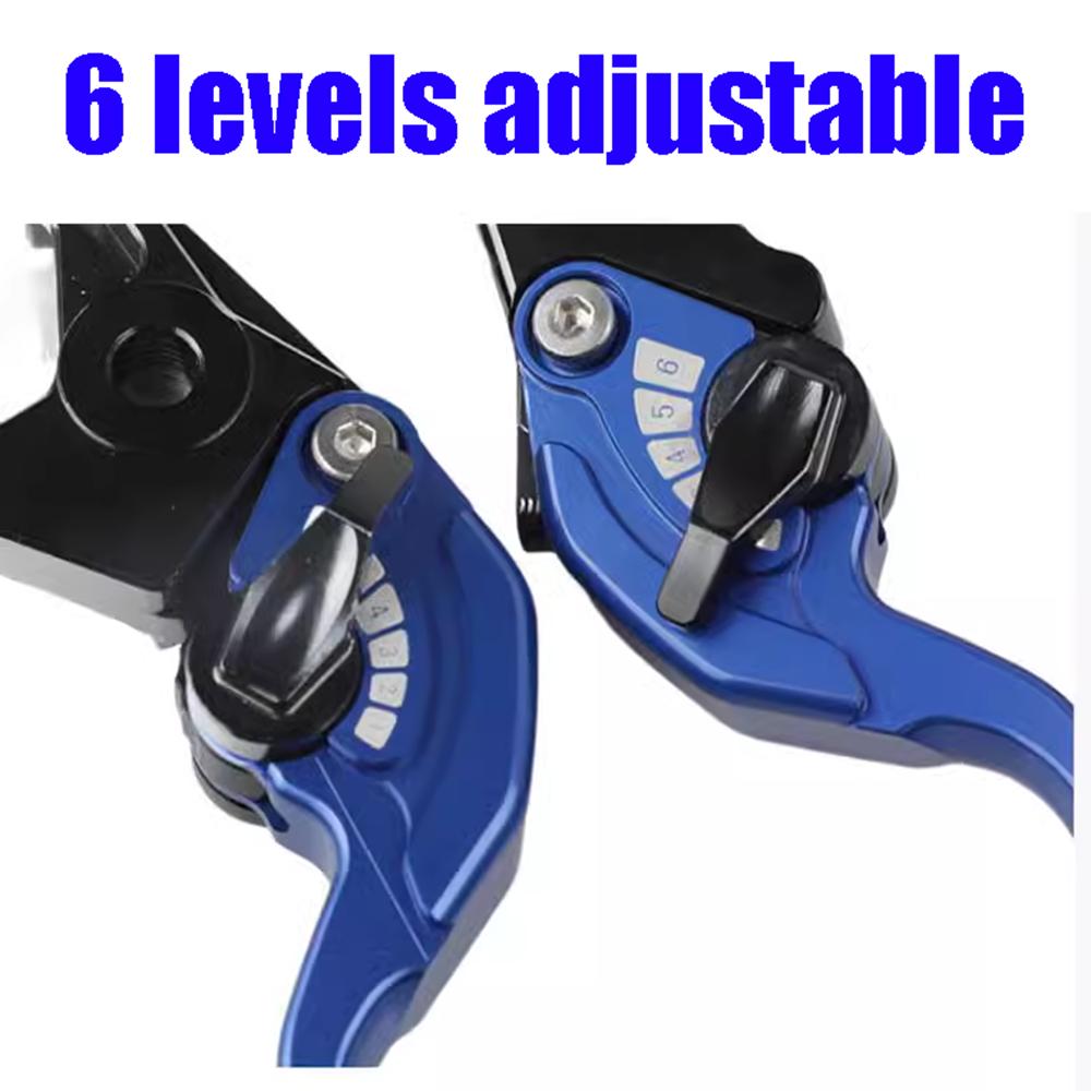 Motorcycle Accessories Two Finger Short Brake Clutch Levers Handle Brake Lever For Yamaha Tenere 700 T700 T7 XTZ700 Tenere700