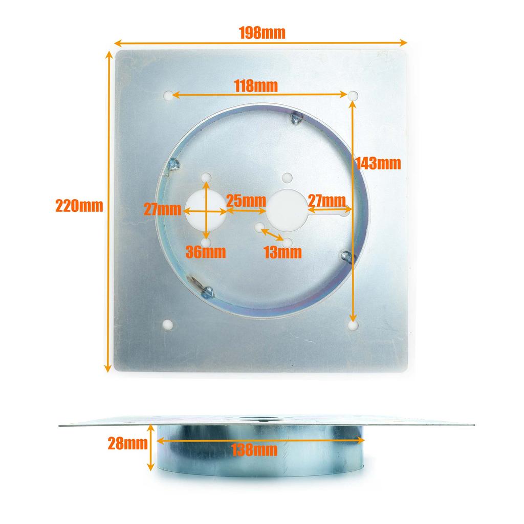 Air Diesel Heater Base Mounting Bracket Floor Plate Upgraded Black Silver For Eberspacher Webasto Propex Car Truck VAN