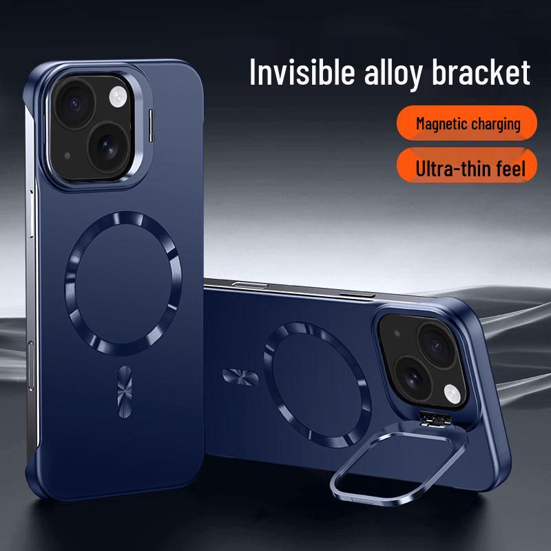 

Apple iPhone 15 Pro Compatible Ultra-Thin Metal Frame Case with Magnetic Heat Dissipation 15 Pro