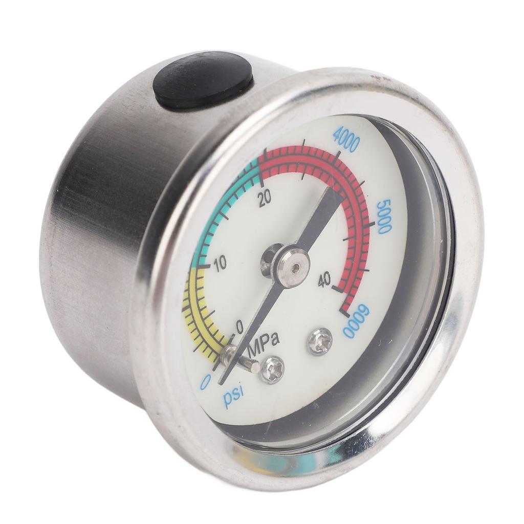 Air Pump Pressure Gauge Stainless Steel Multifunctional Tank Cylinder Air Pressure Tester