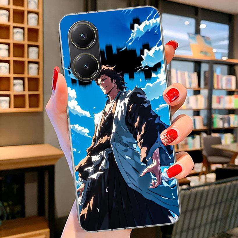 

Aizen Sousuke Bleach Phone Case For Xiaomi Poco F7 Ultra X7 X6 X5 Pro M7 Redmi 15C 15 13C 13 12C 12 10C 10 9A 9C 9T 9 Shell Poco Redmi 9C