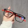 Sports Men Reading Glasses Vintage Fashion Far-Sighted Eyewear Unisex Plus Diopter Anti-Blue Light Prescription Eyeglasses +2.5