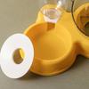Pet Cat Bowl Automatic Feeder 3in1 Dog Cat Food Bowl With Water Fountain Double Bowl Drinking Raised Stand Dish Bowls For Cats
