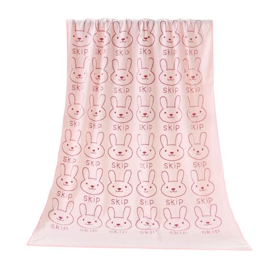 Bath Towel Strong Water Absorption Quick-drying Cartoon Printing Comfort Kids Absorbent Shower Towel Washroom Supplies