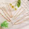 High Quality 2026 New Fashion Small Daisy Double Clavicle Necklace Sweet Bohemian Multi-layer Stacked Necklace