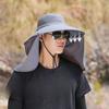 Big Brim Men Sun Hat Cloth Summer Bucket Hat Simple Women Visor Cap  Outdoor