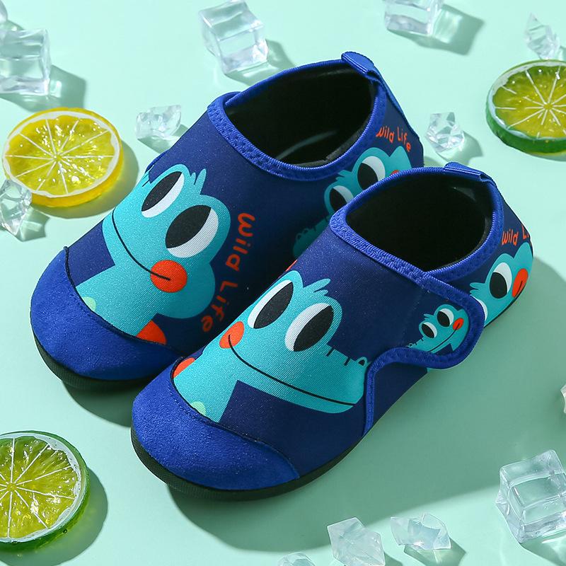 Children's Beach Shoes Diving Snorkeling Swimming Shoes Wading River Non-slip Bottom Seaside Skin Shoes Socks Water Park Shoes