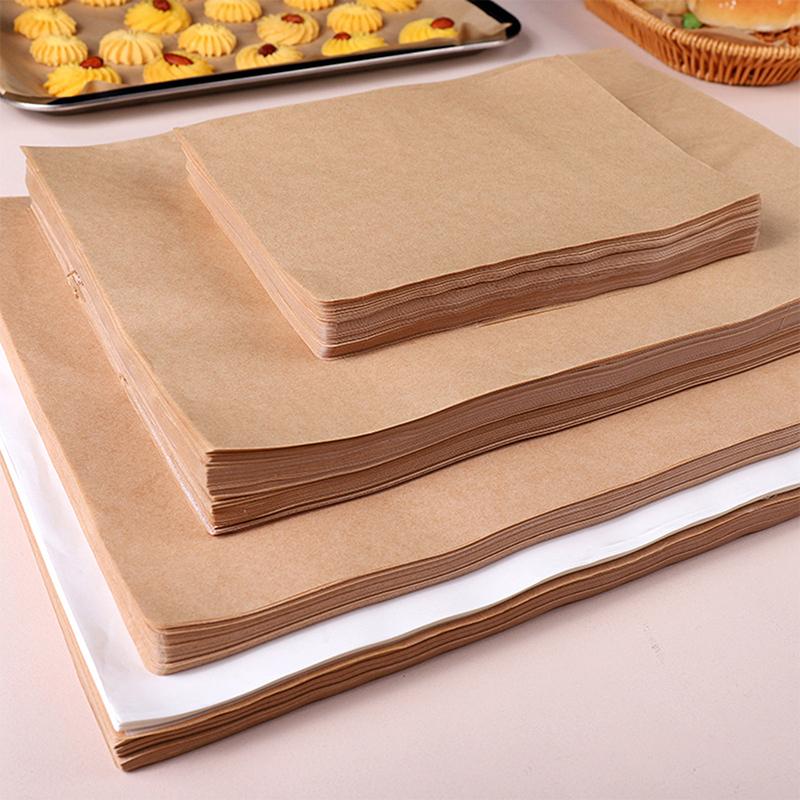 50/100 Stück Pergamentpapier Backpapier Antihaft Vorgeschnittenes Backpergament Backpapier Für Ofen Heißluftfritteuse Grillmatte Papier