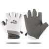 Heren Dames Halve Vinger UV Bescherming Handschoenen, Ademende Vingerloze Sport Handschoenen Ideaal voor Vissen, Hardlopen, Rijden, Fietsen, Buiten