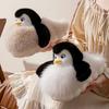 Cute Cartoon Warm Fluffy Bag Head Slippers Autumn New Comfortable Versatile Soft-bottomed Cotton Slippers