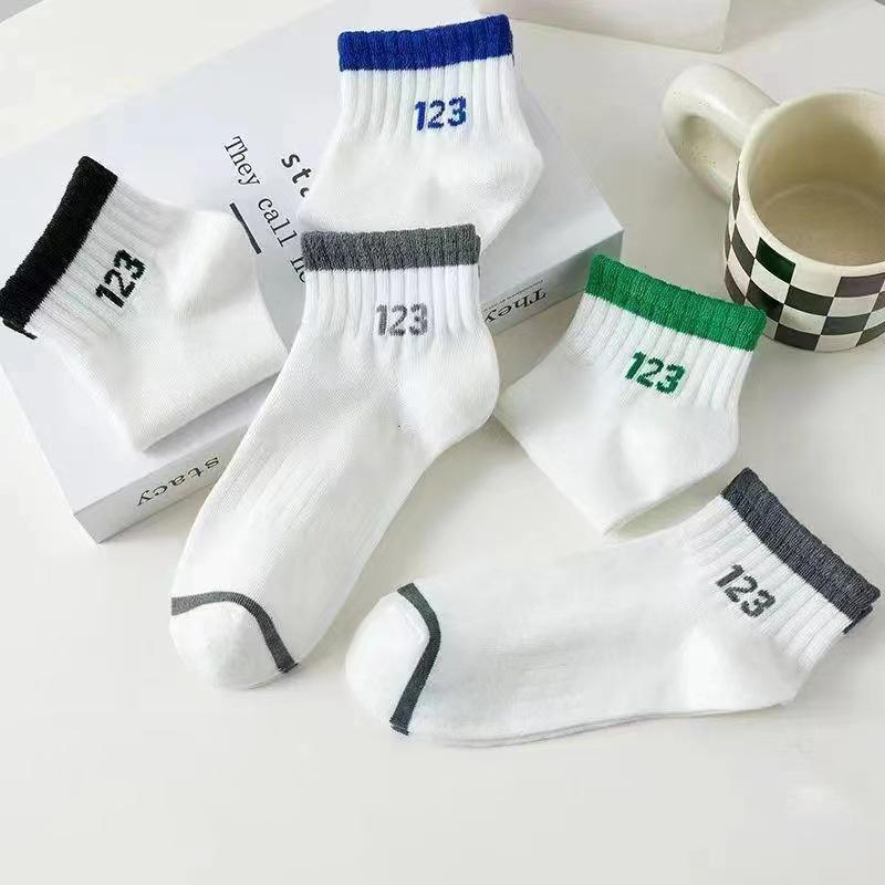 5 пар весенне-осенних дезодорирующих впитывающих дышащих удобных мужских носков — фото 14