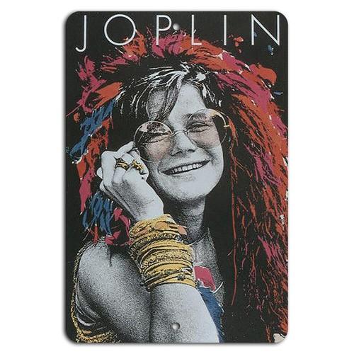 Classic Janis Joplin Vintage Metal Sign  aluminum 20x30cm（7.8x11.8inch）