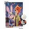 DIY Pearl Painting Zootopia Characters and Scene Restoration Decorative Painting Creative Ornaments Friends GiftsDeskto OrnamentsHomeDecoration
