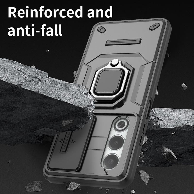 Armor Schokbestendige Hoes Voor OnePlus Nord 5 5G Beschermhoes Ring Magnetische Standhouder Coque Fundas Capa