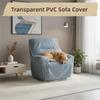 Transparent Recliner Chair Cover Waterproof Armchair Slipcover Furniture Protector  Pets Protection