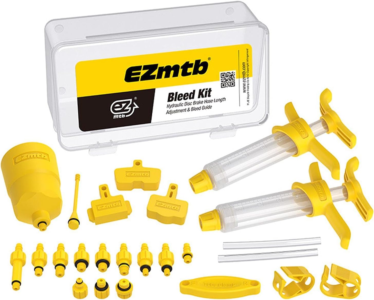 

Brake Bleed Kit, Bicycle Bleeder Hydraulic Disc Brake Bleed Kit Tool for Shimano, for MAGURA, for TEKTRO, for SRAM Series Bike Brake Repair Tools 2021 lite plastic joint