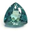 Natural Tourmaline Bluish Green Trillion Cut 20-22 Ct Beautiful Gemstone