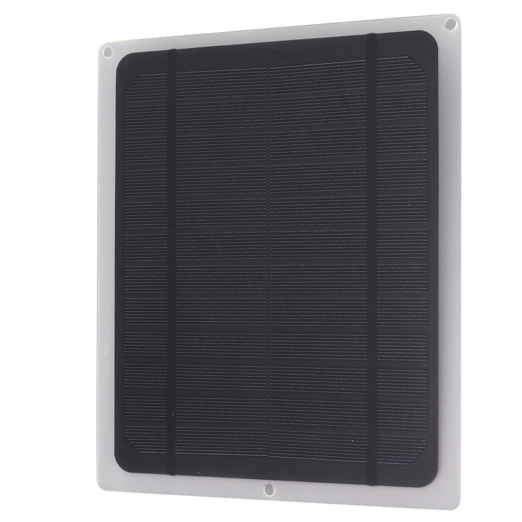 12W Solar Panel Monocrystalline Portable Solar Panel Charging Kit for Car Fan Cell Phone