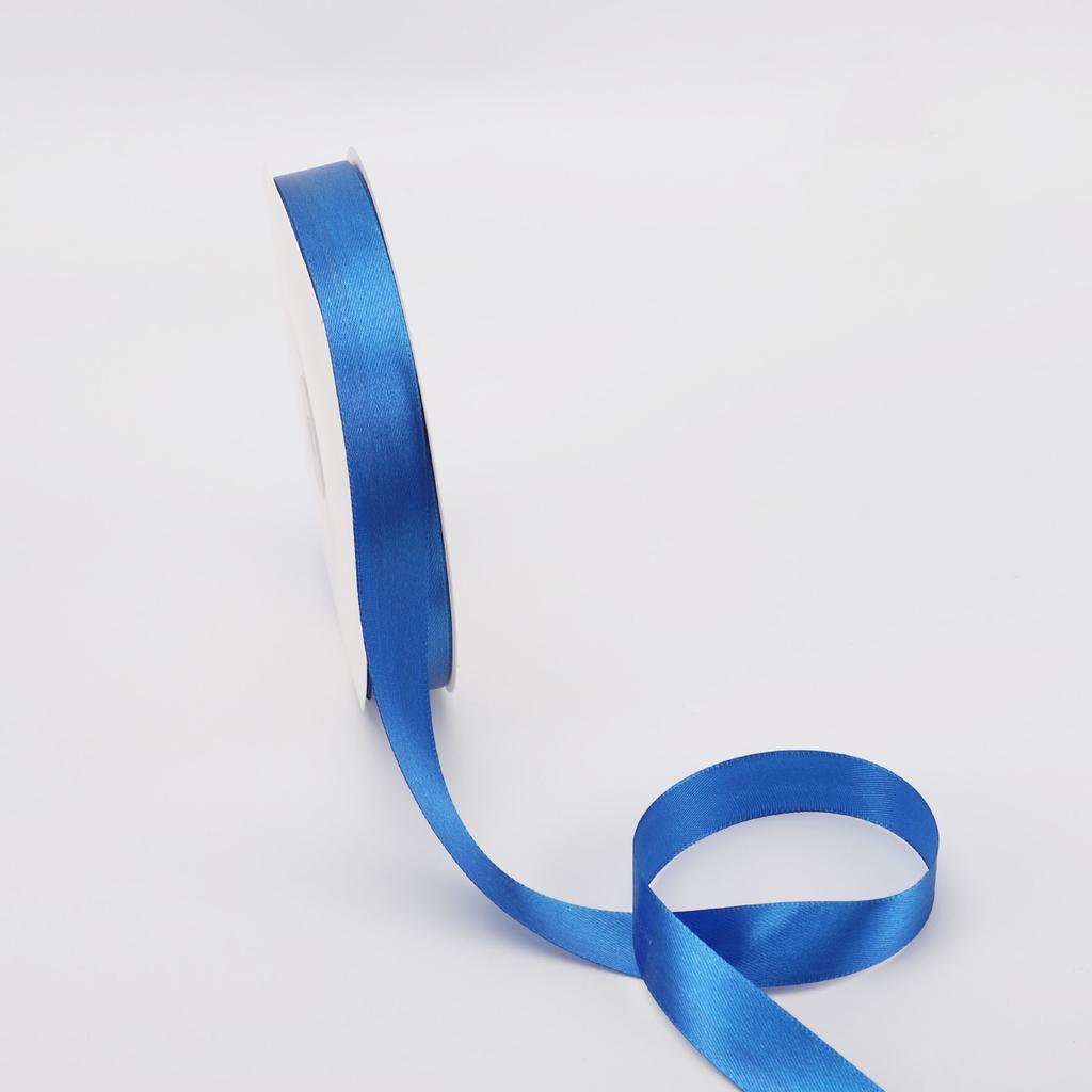Solid Color Polyester Satin Ribbon 2cmx100Yards for Birthday Gift Wrapping Bakery Flower Arrangements-Durable Woven Bow Tying