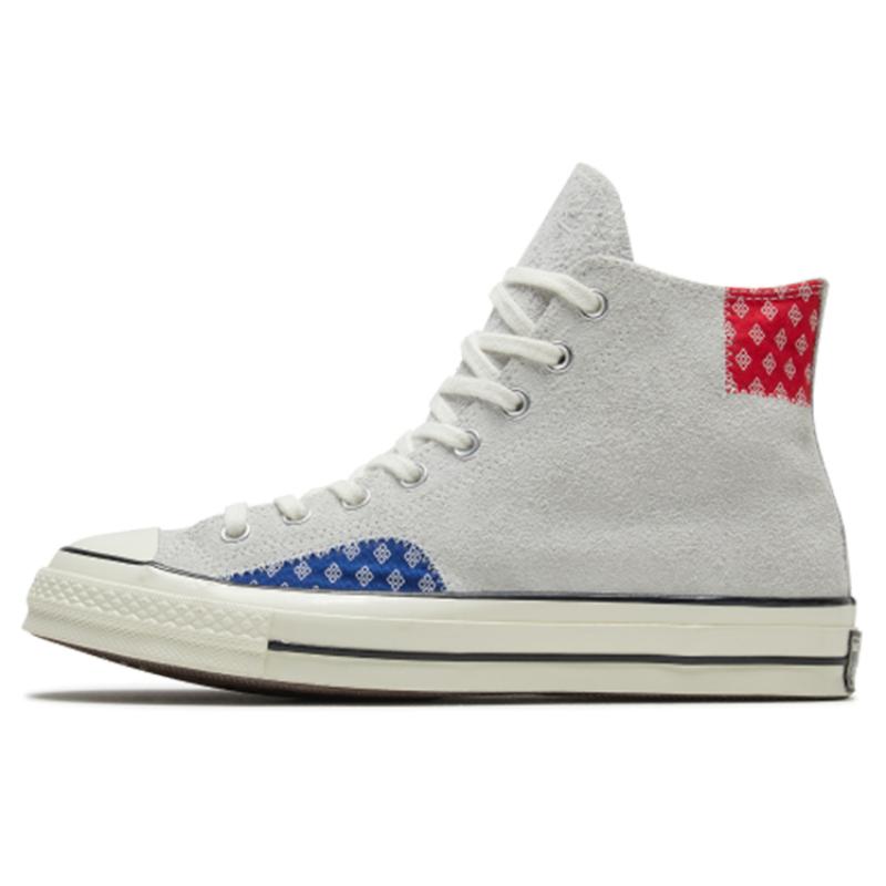 

Converse Chuck 70 High Comfortable Casual High-Top Canvas Unisex Grey Blue 37