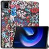 Case for Xiaomi Pad 6 / 6 Pro, Smartcase, Graffiti