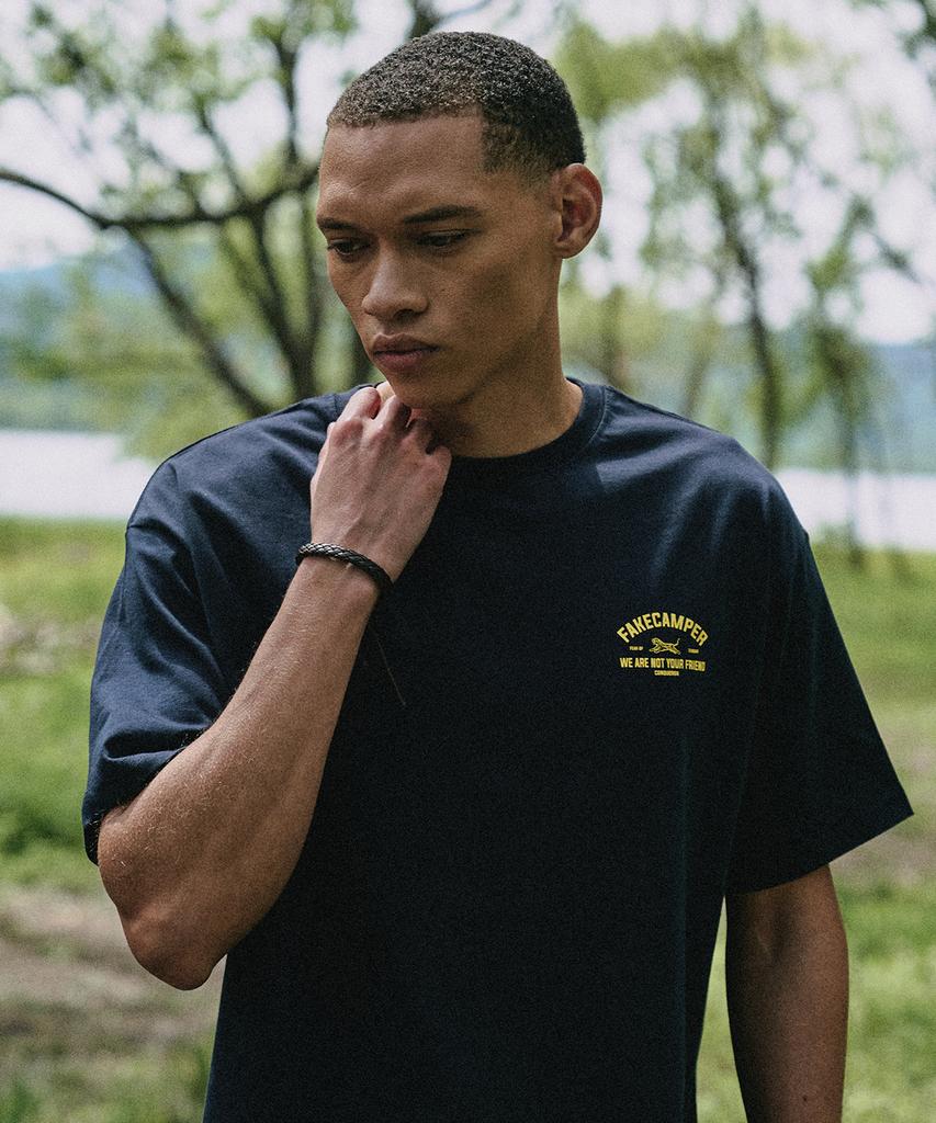 FAKE CAMPER Tiger Original Vintage Short Sleeve T-Shirt [Navy]