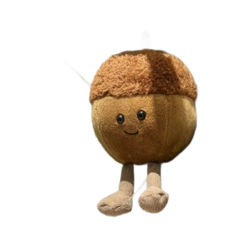 

Toy Plush Chestnut Cartoon Plant Backpack Pendant Keychain Child Gift Festival