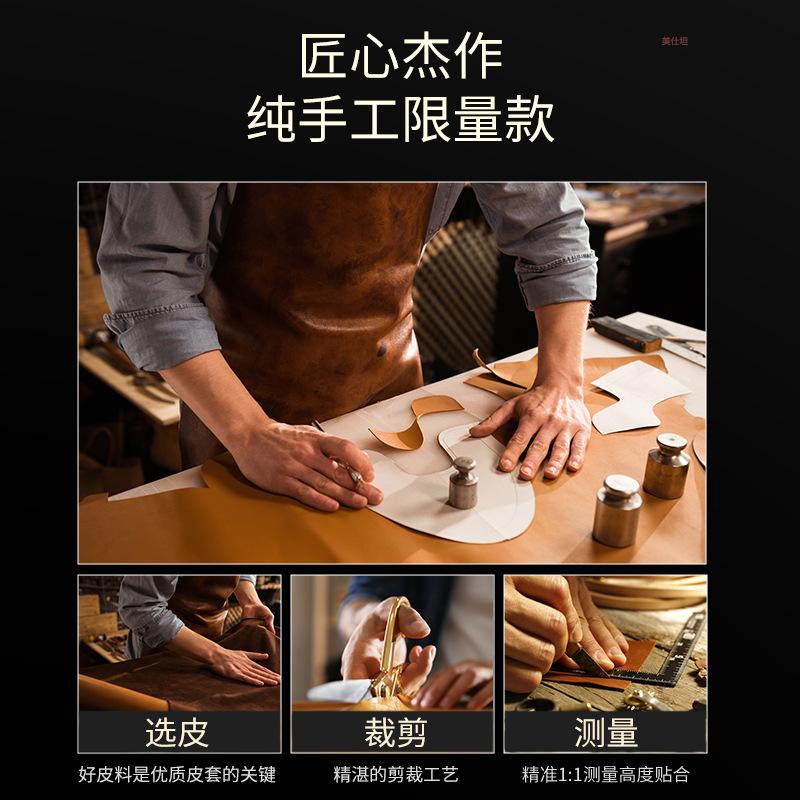 Applicable To Xiaomi Mi 15Pro Mobile Phone Case Lens All-inclusive Xiaomi Anti-drop 15 High-end Business Male Por Internet Celebrity Leather Case